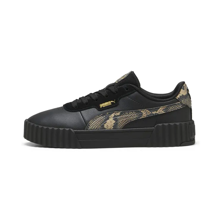 Puma Carina 3.0 Snake Chic “Puma Black / Puma Gold” (400723_02)