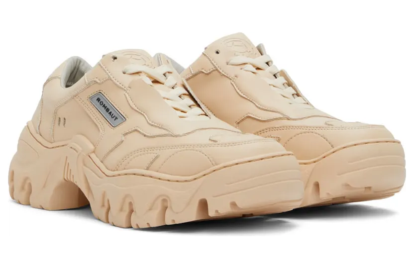 Rombaut SSENSE Exclusive Beige Boccaccio II Sneakers (S22-B-041) (4)