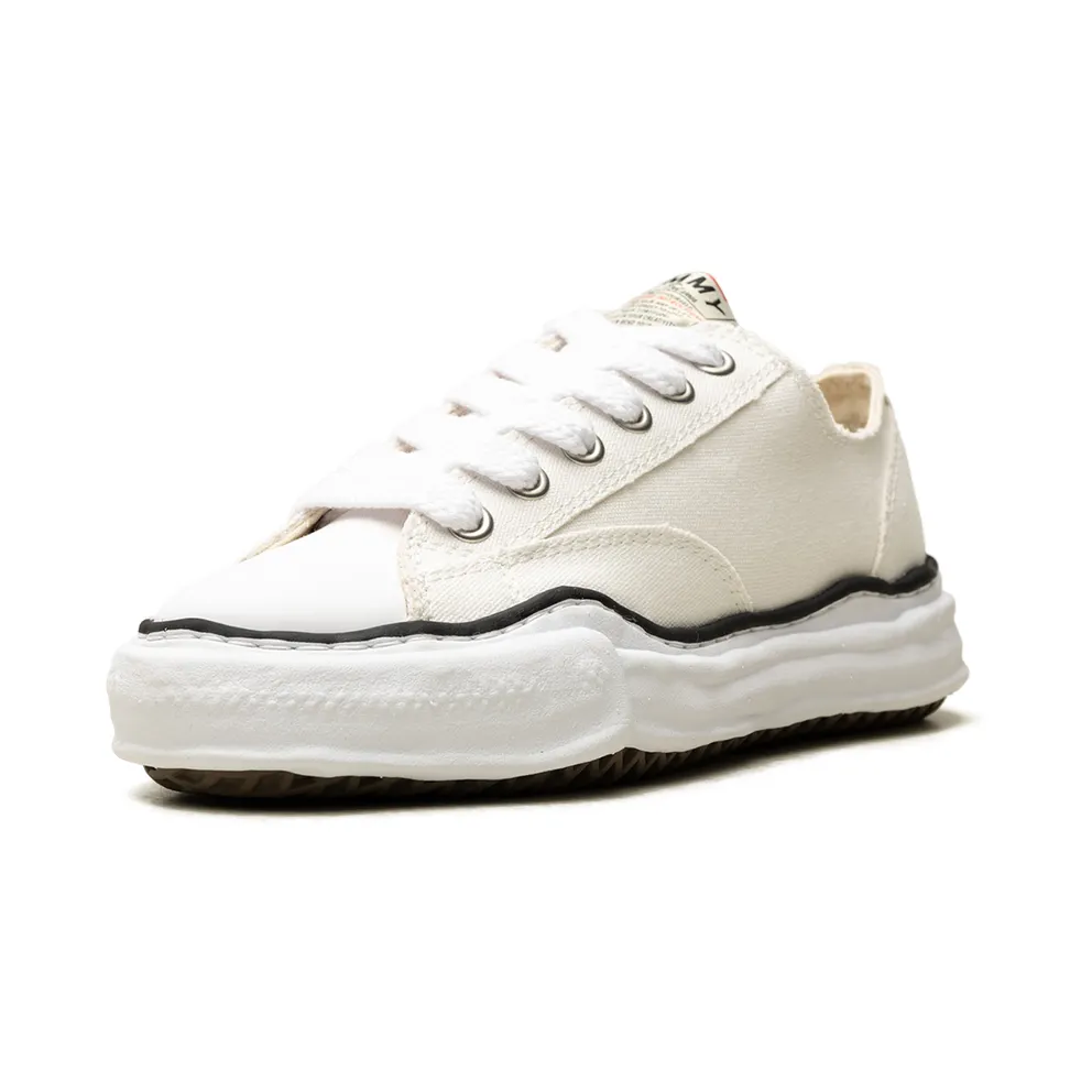 Maison Mihara Yasuhiro Peterson OG Sole Canvas Low “White” (A01FW702-WHT)