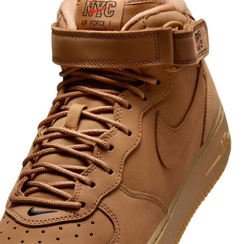 Nike Air Force 1 Mid “Flax (2014)” (715889-201)