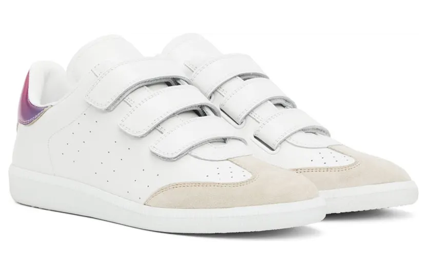Isabel Marant White Sunset Beth Sneakers (22EBK0031-22E020S) (4)
