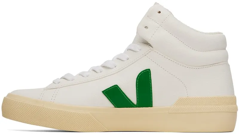 Veja White & Green Minotaur High EXTRA-WHITE_EMERAUDE (TR0502944)