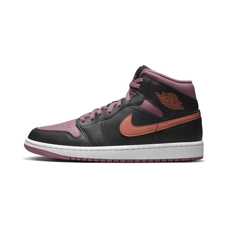 Jordan 1 Mid SE Sky J “Black / Sky J Mauve / White / Sky J Orange” (FB9911-008)