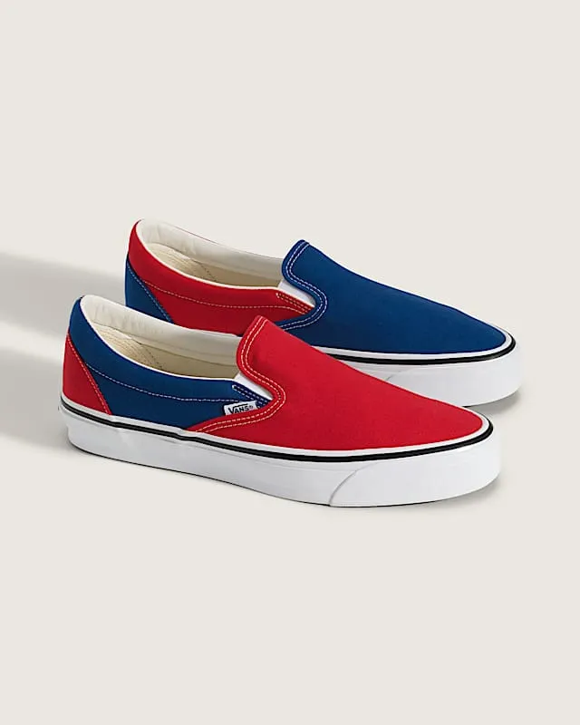 Vans OTW Classic Slip-On 98 Engineered Garments Racing Red True Blue (VN000EBPZ11)