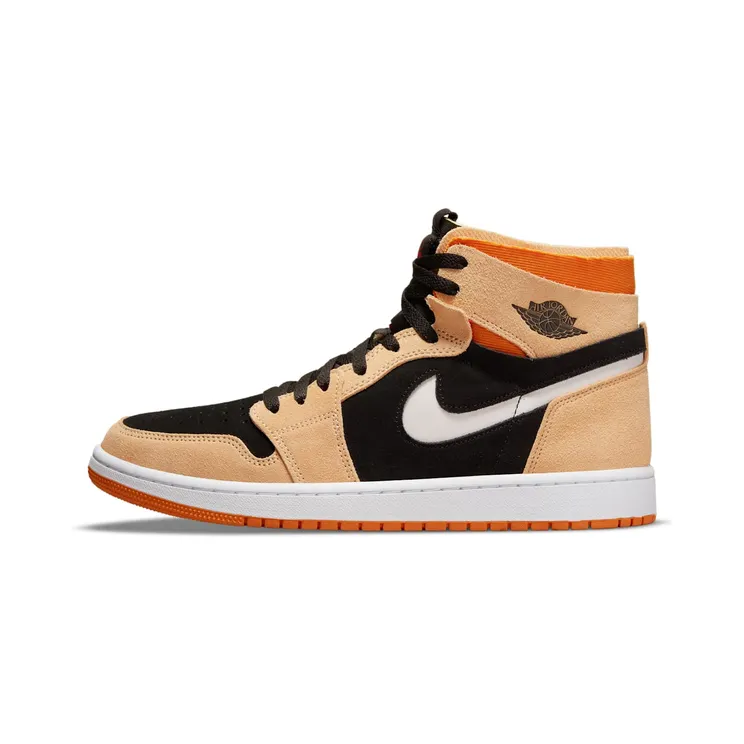 Air Jordan 1 High Zoom CMFT Orange “White Onyx / Black / Light Curry / Cardinal Red” (CT0978-200)