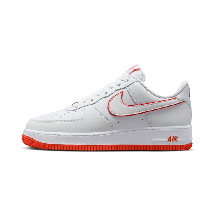 Nike Air Force 1 ’07 “White / Picante Red” (DV0788-102)