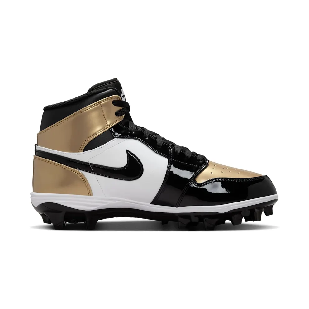 Jordan 1 Mid TD Cleat Gold Toe (FJ6805-701)