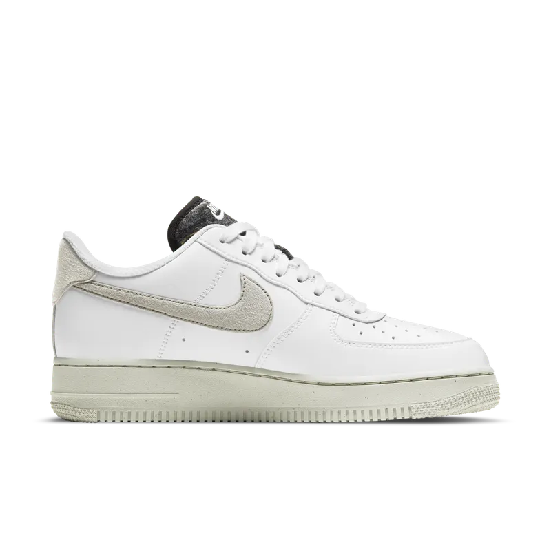 Nike Air Force 1 ’07 SE ‘Recycled Wool Pack – White Black’ White/Light Bone/Black/White (DA6682-100)