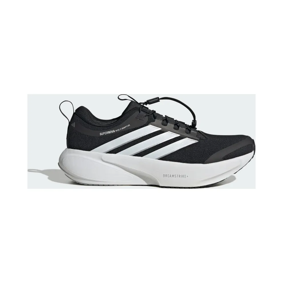 Adidas SUPERNOVA RISE 3 ADAPTIVE Running Shoes Core Black / Cloud White / Carbon (JQ4346)