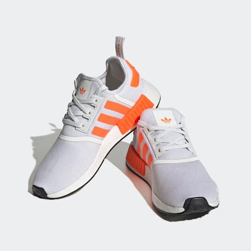 Adidas NMD_R1 Cloud White / Solar Orange / Core Black (HQ4463)