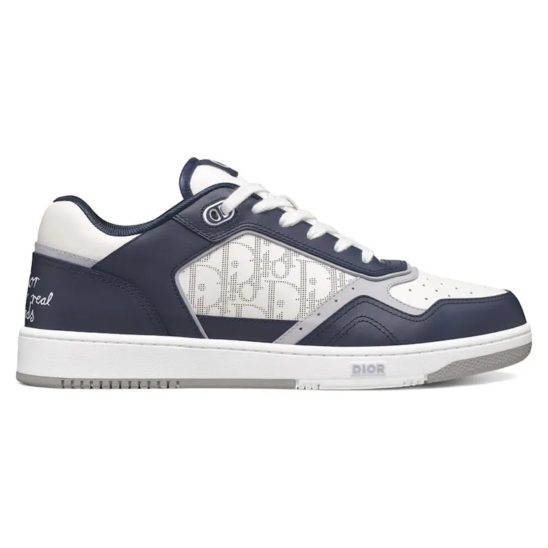 Dior B27 Low Hylton Nel Dior Oblique Galaxy Navy Blue (3SN272ZFQ_H593)