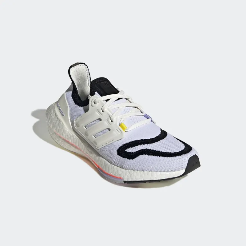 adidas Ultraboost 22 Core White / Core White / Solar Red (GX8017)