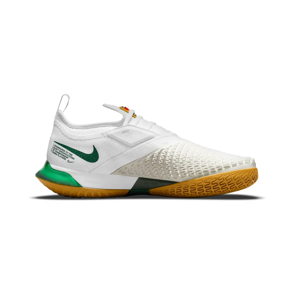 NikeCourt React Vapor NXT Summit White Gorge Green (W) “White / Summit White / Wheat / Gorge Green” (CV0742-114)