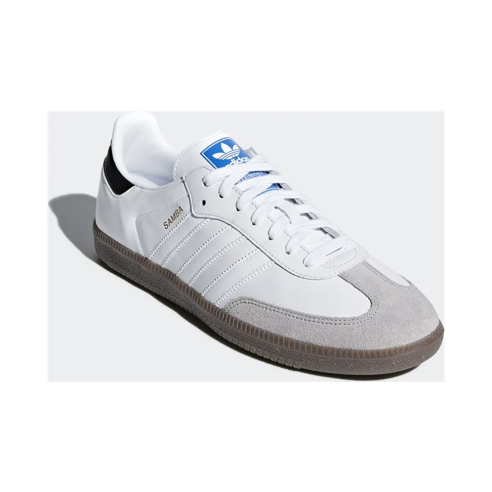 adidas Samba Cloud White Gum Cloud White/Core Black/Clear Granite (B42067)