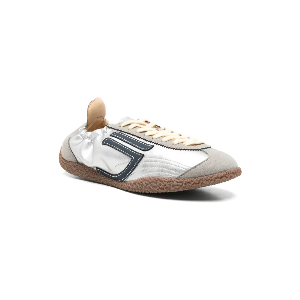 Puraai Metallic-effect Logo-patch “Silver/Grey” (PU901C-006)