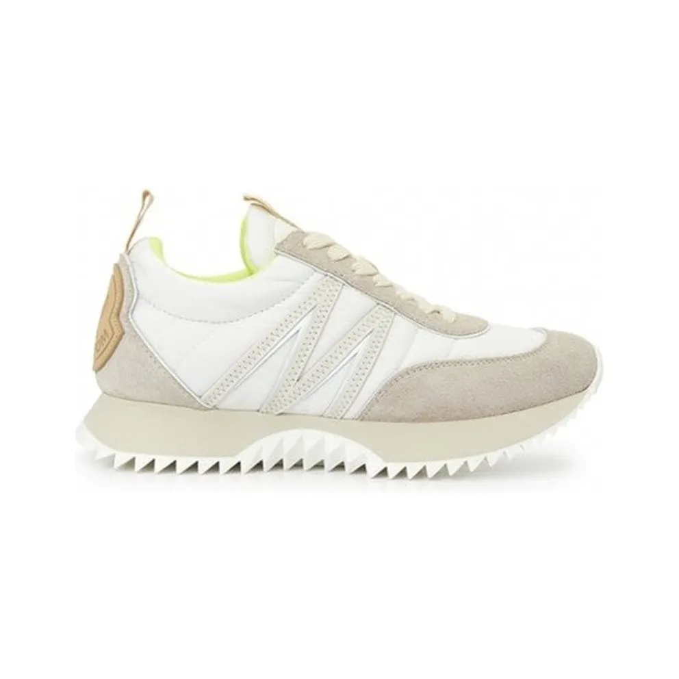 Moncler Pacey Suede Sneaker Beige White (4M00140-M4156-041)