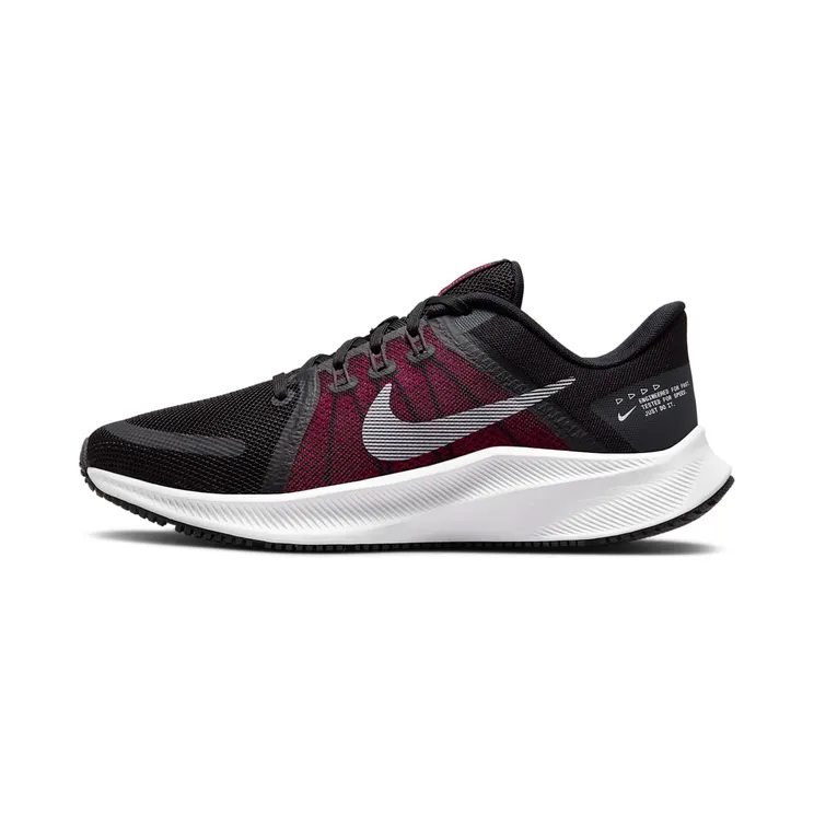 Nike Quest 4 (straat) “Black / Hyper Pink / Dark Smoke Grey / White” (DA1106-001)