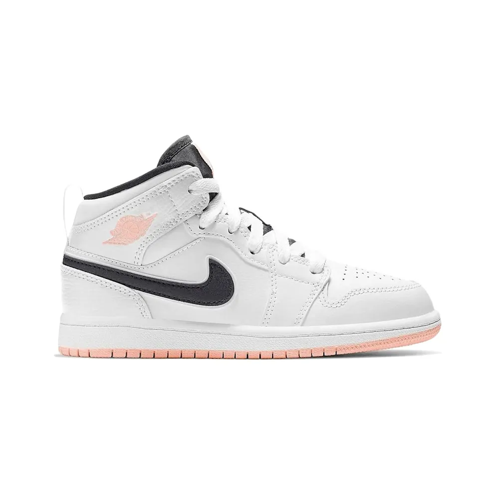 Jordan 1 Mid White Arctic Orange (640734-180)