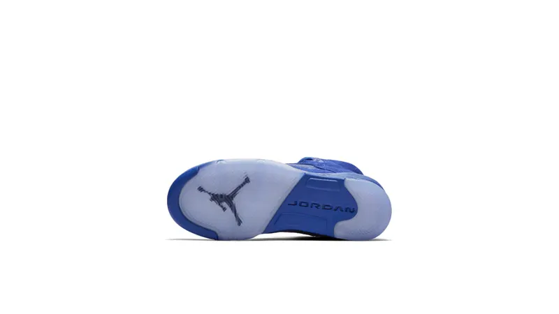 Jordan 5 Retro Blue Suede (GS) Game Royal/Black (440888-401)