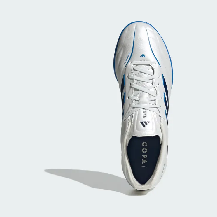 adidas Copa Pure IV Pro Turf Football “Zero Metalic / Dark Blue / Lucid Ray Blue” (KI0631)