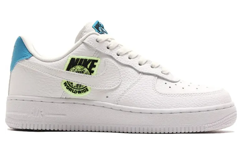 Nike Air Force 1 Low ’07 Worldwide Pack White Blue Volt (CT1414-101)
