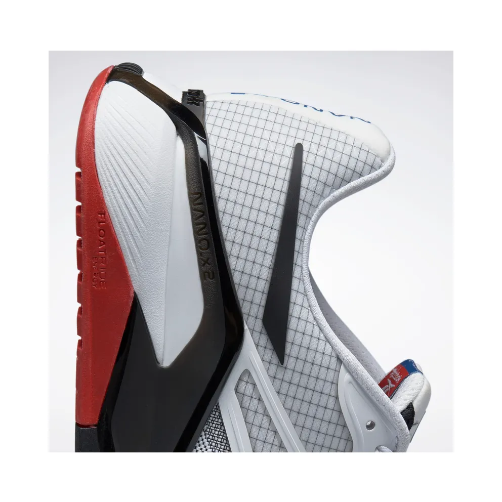 Reebok Nano X2 Cloud White / Core Black / Vector Red (GX9909)