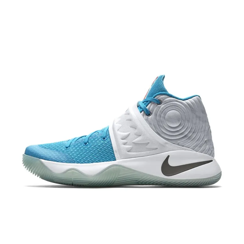 Nike Kyrie 2 Christmas White/Obsidian-Blue Lagoon-Orange Blaze (823108-144)