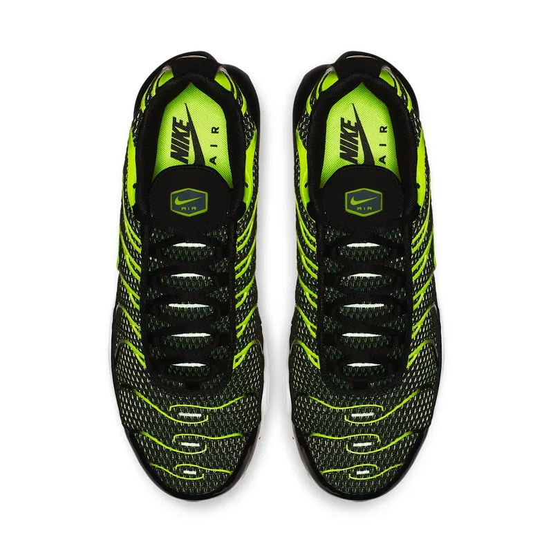 Nike Air Max Plus Black Dark Grey Volt (852630-036)