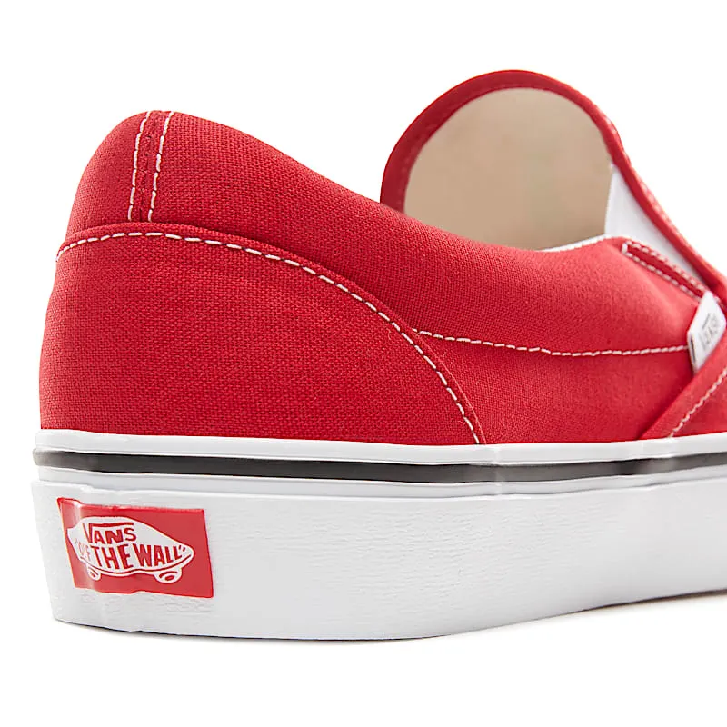 Vans Slip-On Checker Flame Red Racing Red/True White (VN0A38F7RX5)
