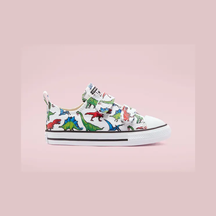 Converse 8-Bit Easy-On Chuck Taylor All Star Low Top White/green/university Red (770166C)