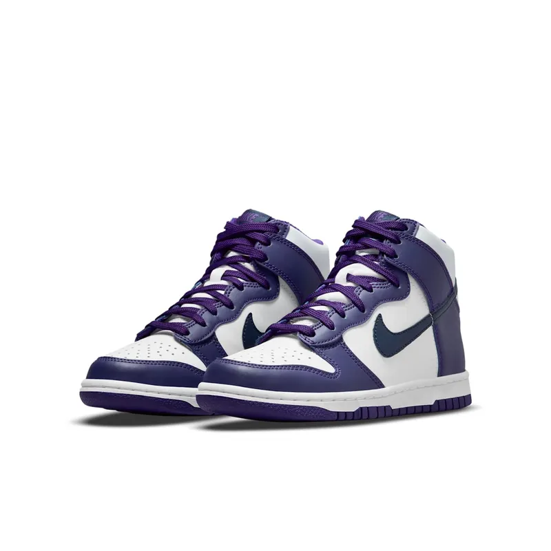 Nike Dunk High Electro Purple Midnght Navy (GS) (DH9751-100)
