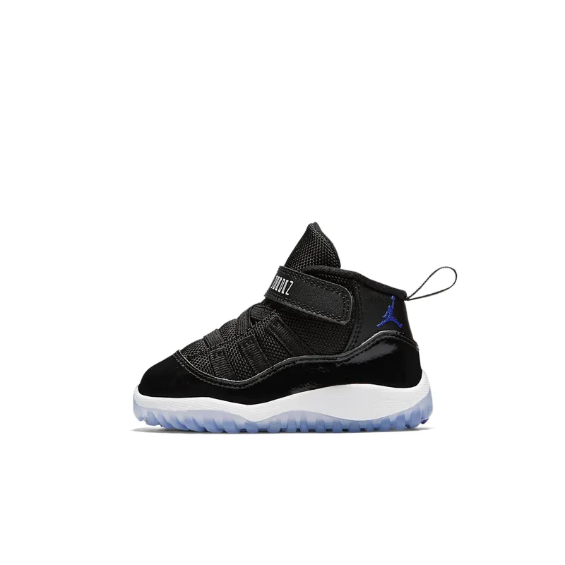 Jordan 11 Retro Space Jam 2016 (TD) Black/Dark Concord-White (378040-003)