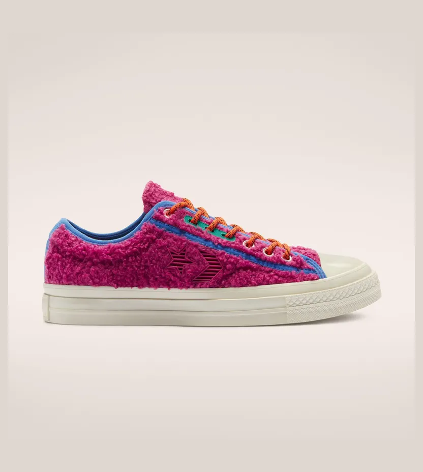 Converse Unisex Retro Sherpa Star Player Low Top Cactus Flower/egret (169522C)