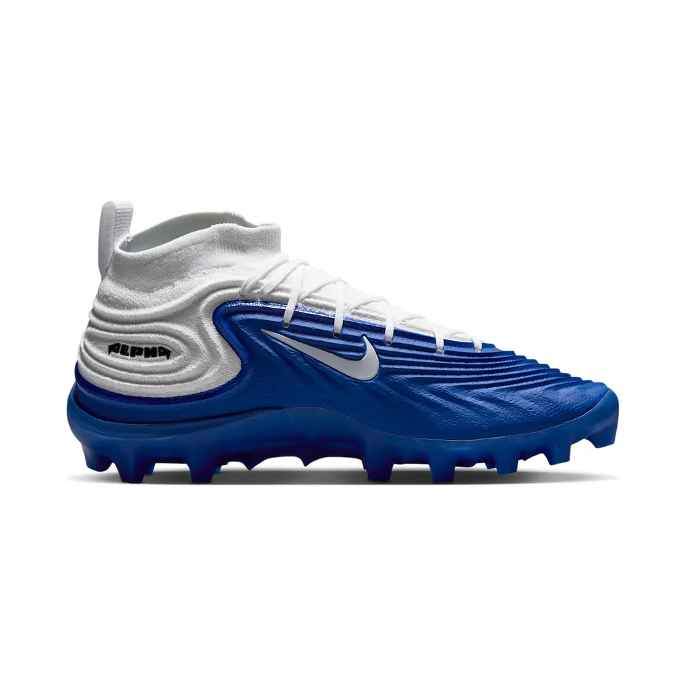 Nike Alpha Menace 5 Elite White Hyper Royal Black (HV7018-102)