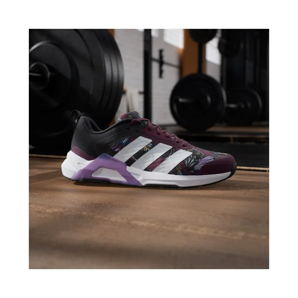 adidas Dropset Control Training “Amazon Red / Cloud White / Violet Fusion” (JS3125)