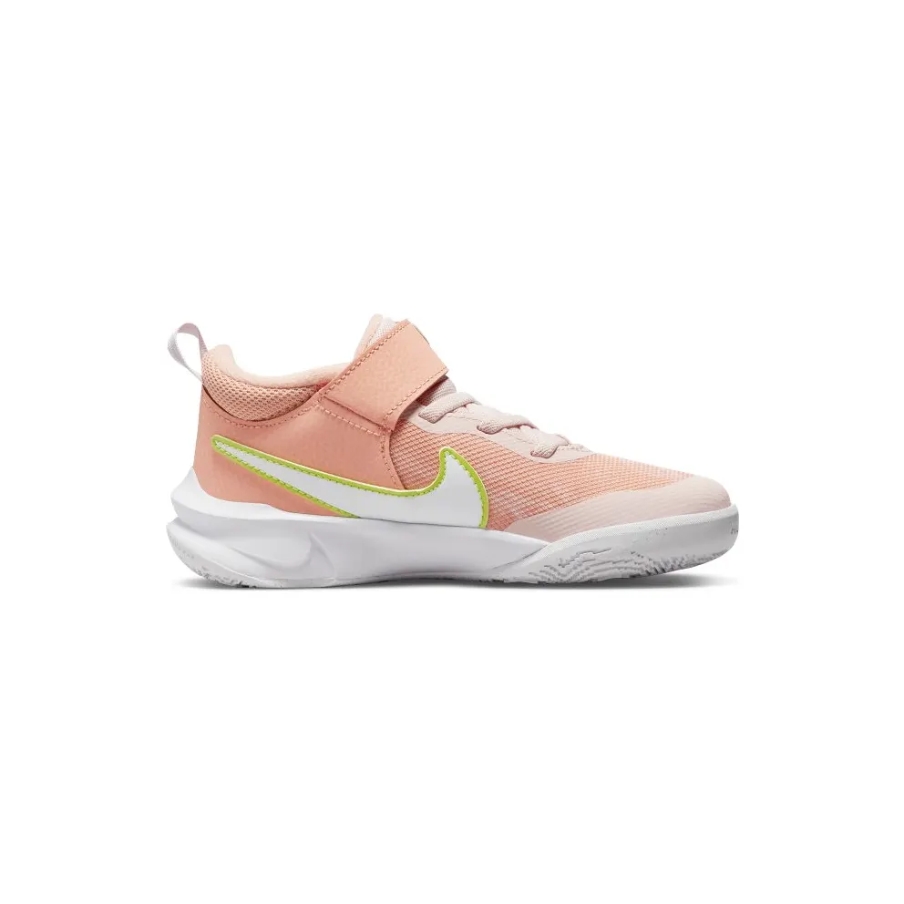 Nike Team Hustle D 10 Lil Fruitsen Pink “Atmosphere / Crimson Bliss / Atomic Green / White” (DM4324-600)