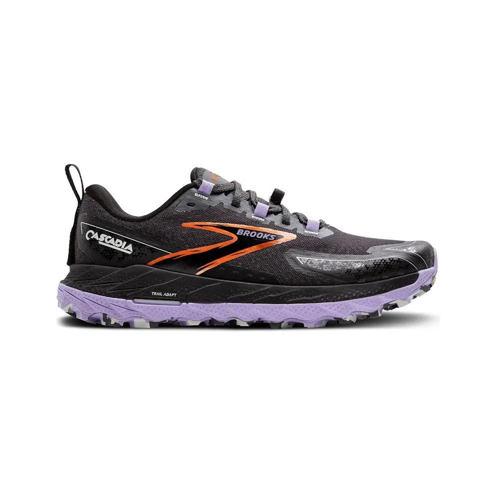Brooks Cascadia 18 Ebony Sweet Lavender Copper (120416-1B-048)