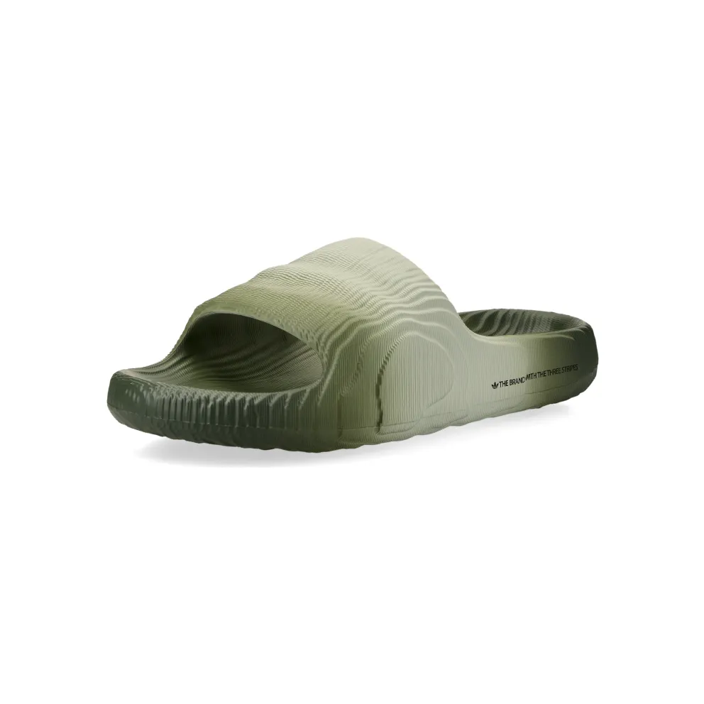 Adidas Adilette 22 Slides Wonder Silver / Silver Green / Core Black (IG7494)