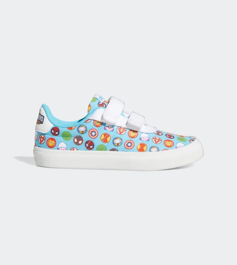 adidas adidas x Marvel Super Hero Adventures Vulc Raid3r Cloud White / Bright Cyan / Bright Cyan (GY5527)