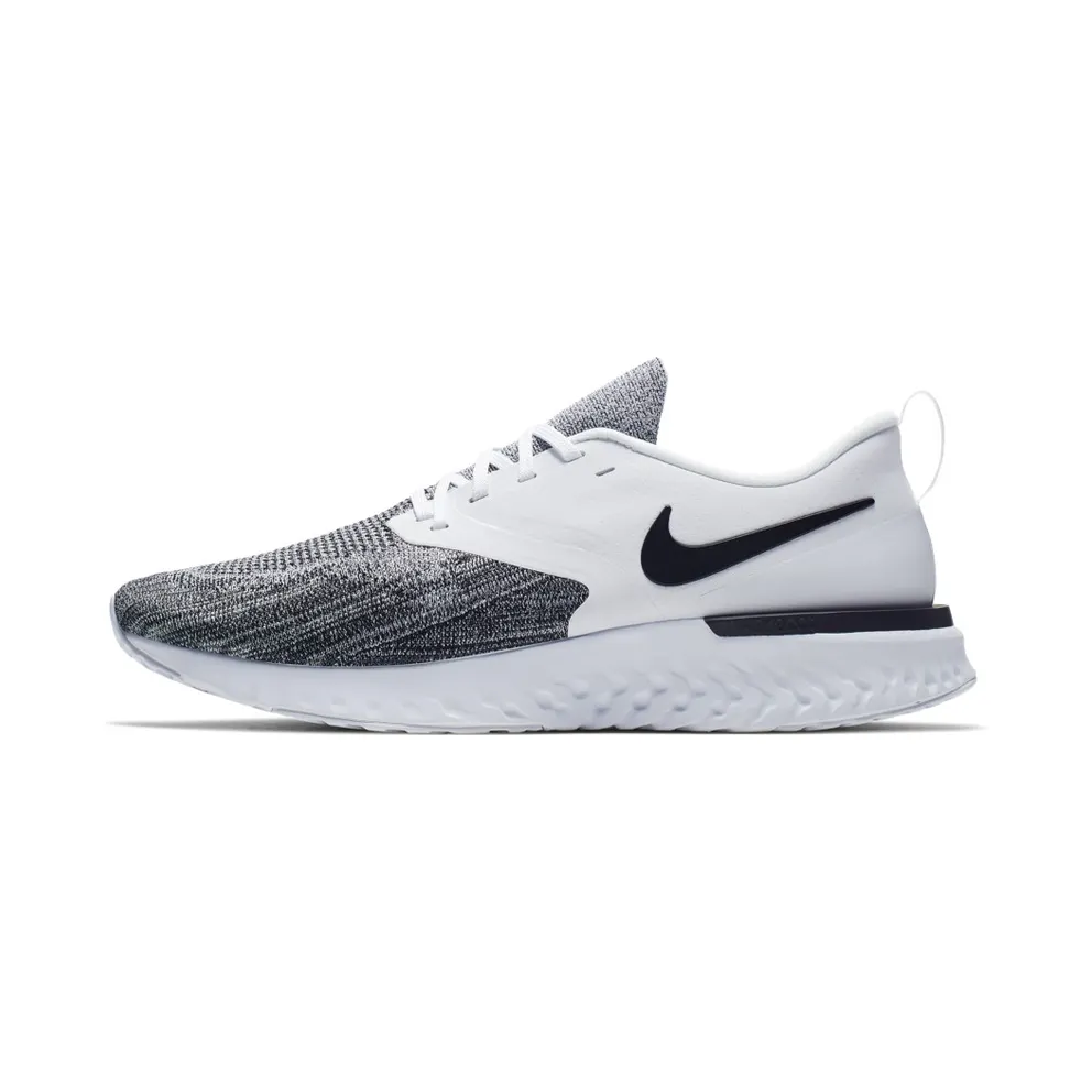 Nike Odyssey React Flyknit 2 White White Black (AH1015-100)