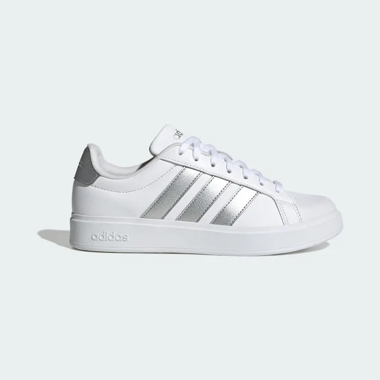 adidas Streettalk “Cloud White / Silver Metallic / Cloud White” (KJ4782)
