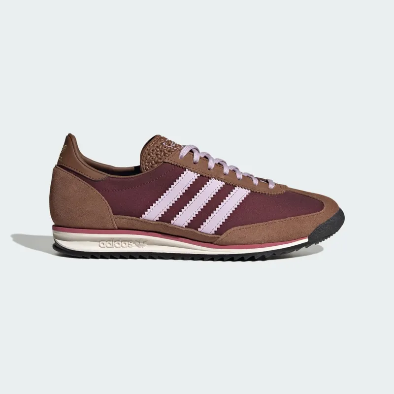 Adidas SL 72 OG Shoes Maroon / Ice Lavender / Preloved Brown (KJ2297)
