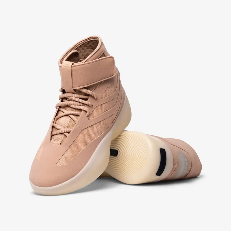 Adidas Fear of God Athletics II High-Top Basketball Shoes Ash Pearl / Ash Pearl / Ash Pearl (JQ8484)