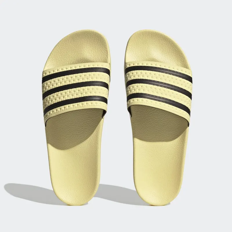 Adidas Adilette Slides Almost Yellow / Core Black / Almost Yellow (HP6510)