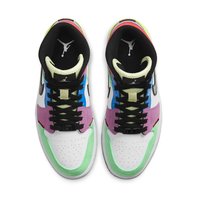 Air Jordan Women 1 Mid SE ‘Lightbulb’ (2020) (CW1140-100)
