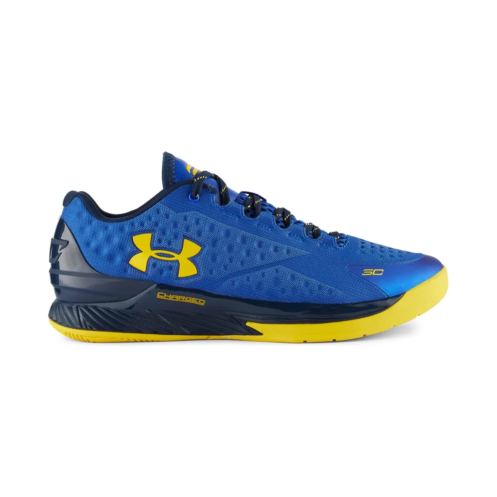 Under Armour UA Curry 1 Low Dub Nation Royal/Academy-Taxi (1269048-400)