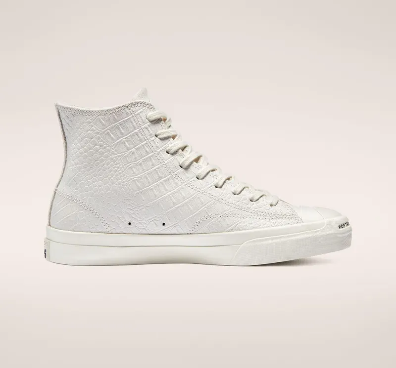 Converse Jack Purcell Pop Trading Company Dragonskin Egret/Black-Egret (170543C)