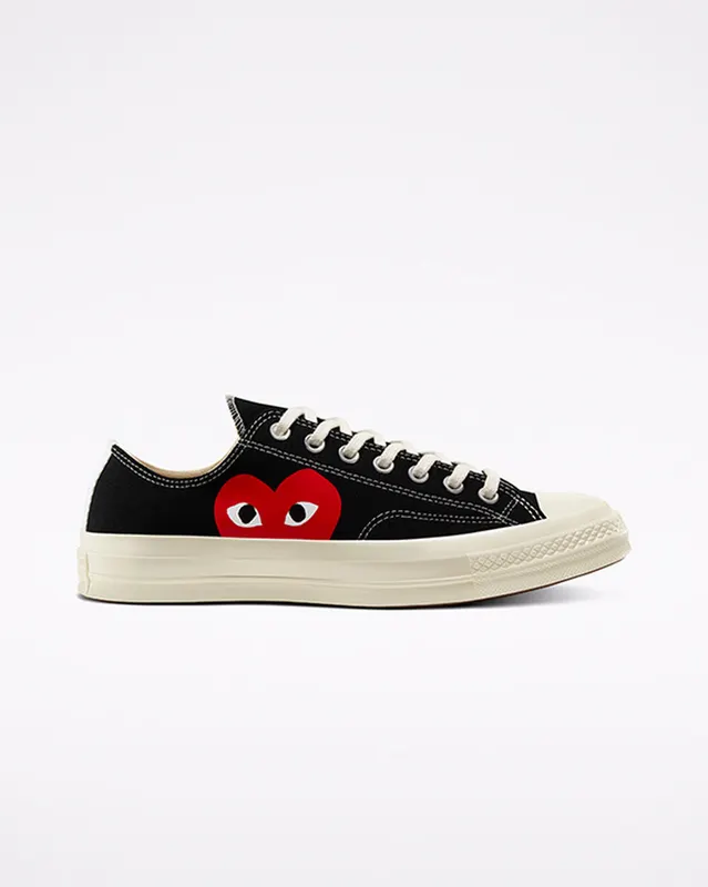 Converse x Comme des Garcons CDG Chuck Taylor Low Black (150206C)