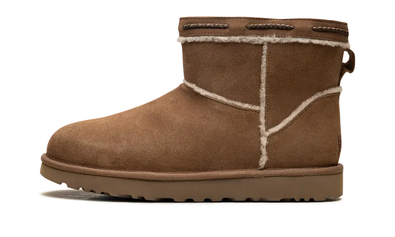 Ugg Classic Mini Shearling Braid “Chestnut” (1166751-CHE)