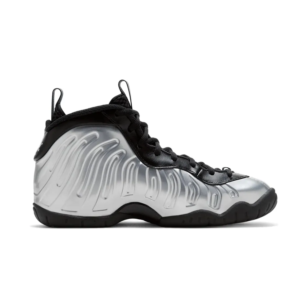 Nike Air Foamposite One Chrome Black (GS) Chrome/White-Black-Laser Crimson (CN5268-001)